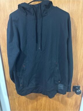 Saxx Roast Master Tech Hoodie - Black with Red Trim